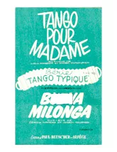 télécharger la partition d'accordéon Tango pour Madame au format PDF