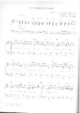 télécharger la partition d'accordéon Aux Champs Elysées (Arrangement de Carsten Gerlitz) (Chant : Joe Dassin) (Pop Swing) au format PDF