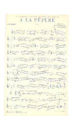 download the accordion score A la pépère (Java) in PDF format