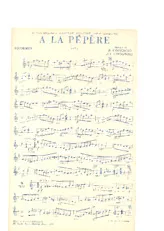 descargar la partitura para acordeón A la pépère (Java) en formato PDF