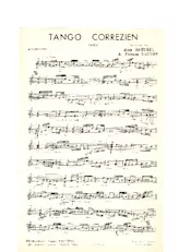 télécharger la partition d'accordéon Tango Corrézien au format PDF