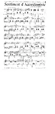 download the accordion score Sentiment d'accordéoniste (Valse) in PDF format