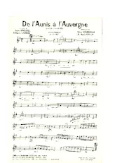 descargar la partitura para acordeón De l'Aunis à l'Auvergne (Créée par Maurice Larcange / Jean Ségurel) (Valse Chantée) en formato PDF