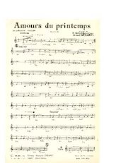 download the accordion score Amours du printemps (Marche) in PDF format