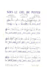 télécharger la partition d'accordéon Sous le ciel du Poitou (Valse Chantée) au format PDF