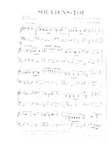 télécharger la partition d'accordéon Souviens-toi (Arrangement : Bob Milan) (Boléro) au format PDF