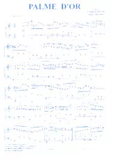 scarica la spartito per fisarmonica Palme d'Or (Valse Musette) in formato PDF