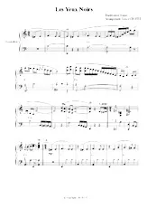 scarica la spartito per fisarmonica Les yeux noirs (Arrangement : Laura Choffé) in formato PDF
