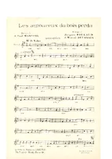 download the accordion score Les amoureux du bois perdu (Valse) in PDF format