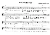 scarica la spartito per fisarmonica Spanish Eyes in formato PDF