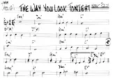 descargar la partitura para acordeón The way you look tonight (Du Film : Sur les ailes de la danse) (Chant : Frank Sinatra) en formato PDF