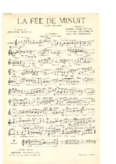 download the accordion score La fée de minuit (Arrangement : Jo Tournet) (Créé par : Aimable / André Verchuren / Maurice Larcange) (Slow Boléro)  in PDF format