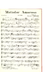 télécharger la partition d'accordéon Matador Amoroso (Créé par : Jean Ségurel / Robert Monédière) (Paso Doble)  au format PDF