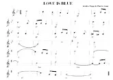 descargar la partitura para acordeón Love is blue (L'amour est bleu) en formato PDF