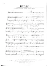 descargar la partitura para acordeón Le tube (Fox) en formato PDF