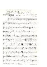 download the accordion score Réponse à tout (Cha Cha Cha) in PDF format