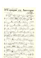 télécharger la partition d'accordéon D'Espagne en Auvergne (Arrangement : Dino Margelli) (Paso Doble) au format PDF