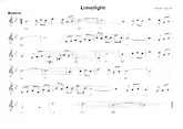 télécharger la partition d'accordéon Limelight  (Deux petits chaussons) (Boston) au format PDF