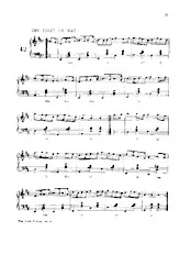 télécharger la partition d'accordéon The first of May (Folk) au format PDF