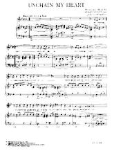 descargar la partitura para acordeón Unchain my heart (Chant : Ray Charles) en formato PDF