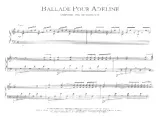 télécharger la partition d'accordéon Ballade pour Adeline (Piano) au format PDF