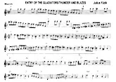 download the accordion score Thunder and Blazes (Entry of the Gladiators) (Entrée des gladiateurs) (March) in PDF format