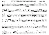 descargar la partitura para acordeón Thunder and Blazes (Entry of the Gladiators) (Entrée des gladiateurs) (March) en formato PDF