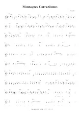 download the accordion score Montagnes Corréziennes (Valse) (Relevé) in PDF format