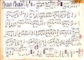download the accordion score Chao Chao (Interprète : Petula Clark) (Partition Manuscrite) in PDF format