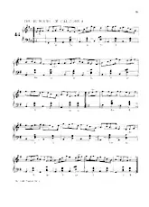 télécharger la partition d'accordéon The humours of California (Folk) au format PDF