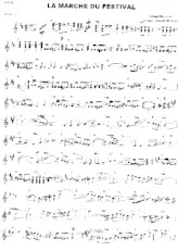 scarica la spartito per fisarmonica La marche du festival (Arrangement : Gérard Merson) in formato PDF