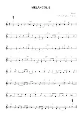 scarica la spartito per fisarmonica Mélancolie (Rumba) in formato PDF
