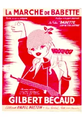 scarica la spartito per fisarmonica La Marche de Babette (Du Film : Babette s'en va t-en guerre) in formato PDF