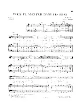 download the accordion score Paris tu m'as pris dans tes bras (Valse) in PDF format