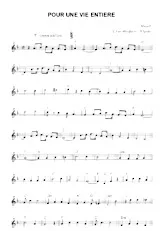 descargar la partitura para acordeón Pour une vie entière (Charleston) en formato PDF