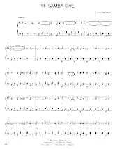 descargar la partitura para acordeón Samba ohe en formato PDF