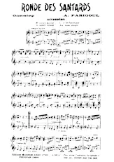 descargar la partitura para acordeón Ronde des Santards (One Step) en formato PDF