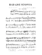 download the accordion score Badajoz Segovia (One Step Espagnol) (Partie : Piano Conducteur)  in PDF format