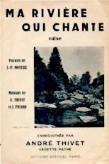 download the accordion score Ma rivière qui chante (Valse) in PDF format