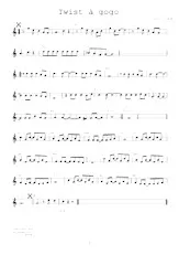 descargar la partitura para acordeón Twist à gogo en formato PDF