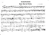 descargar la partitura para acordeón Rosamunde (Beer Barrel Polka) en formato PDF