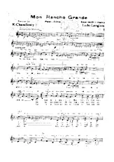 descargar la partitura para acordeón Mon Rancho Grande (Paso Doble) en formato PDF