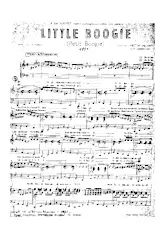télécharger la partition d'accordéon Little Boogie (Petit Boogie) au format PDF