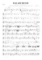 descargar la partitura para acordeón Balade Russe (Pot-Pourri d'Airs Populaires Russes) (1er Accordéon) en formato PDF