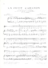 télécharger la partition d'accordéon Un petit cabanon (De l'Opérette : Un de la Canebière) (Chant : Henri Alibert) (Valse Musette Chantée) au format PDF