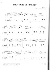 download the accordion score Souvenir du Balajo (Valse Musette) in PDF format