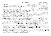 télécharger la partition d'accordéon A Paris (Valse Chantée) au format PDF