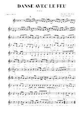 download the accordion score Danse avec le feu (Biguine) in PDF format