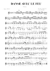 descargar la partitura para acordeón Danse avec le feu (Biguine) en formato PDF