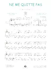 download the accordion score Ne me quitte pas (Transcription pour Piano d'Armelle Cocheril) in PDF format